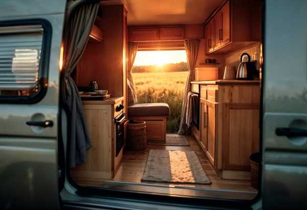 Interior storage solutions that maximize motorhome space